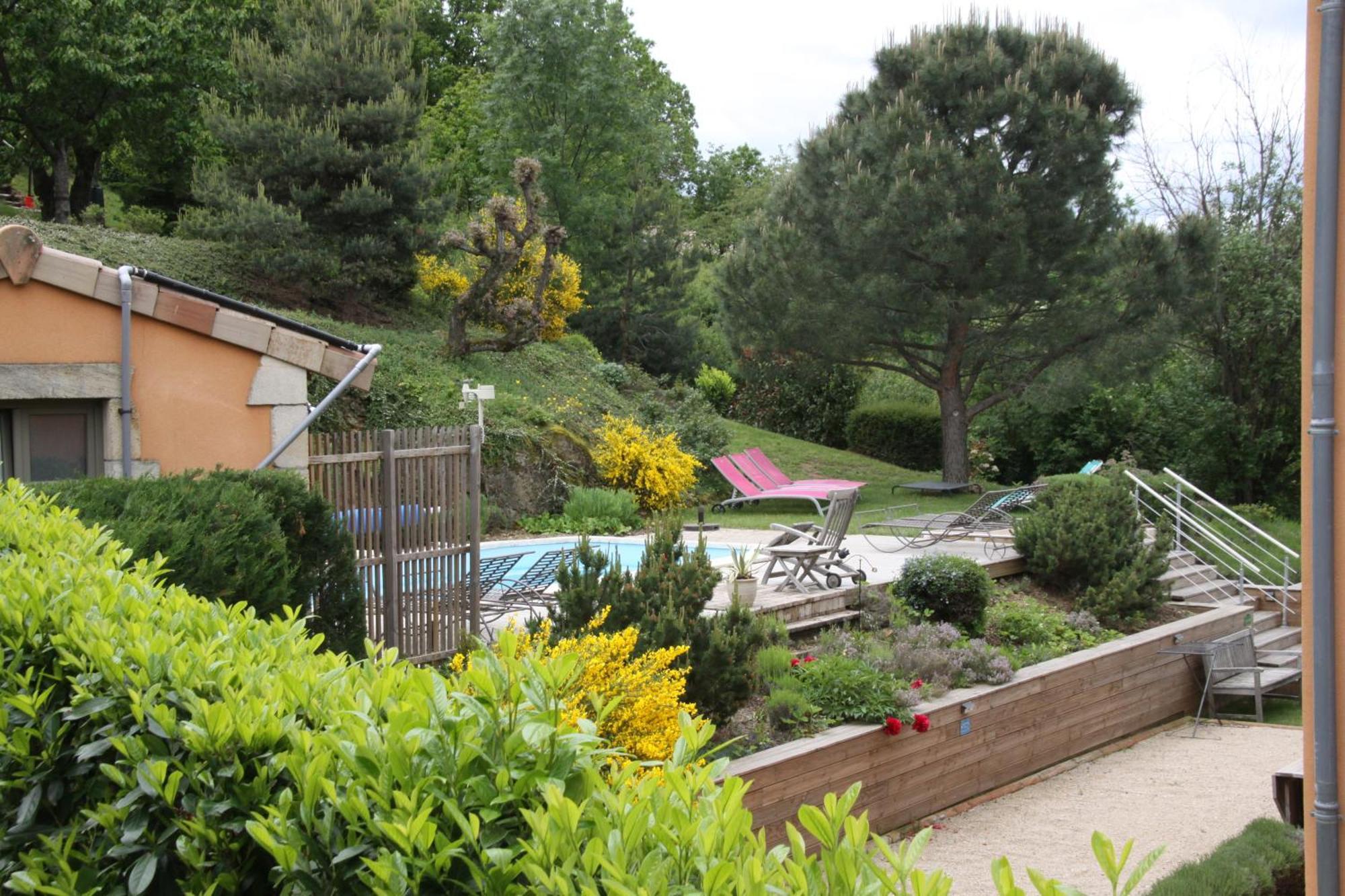 Bed and Breakfast La Bastide De Fontaille Saint-Félicien Esterno foto