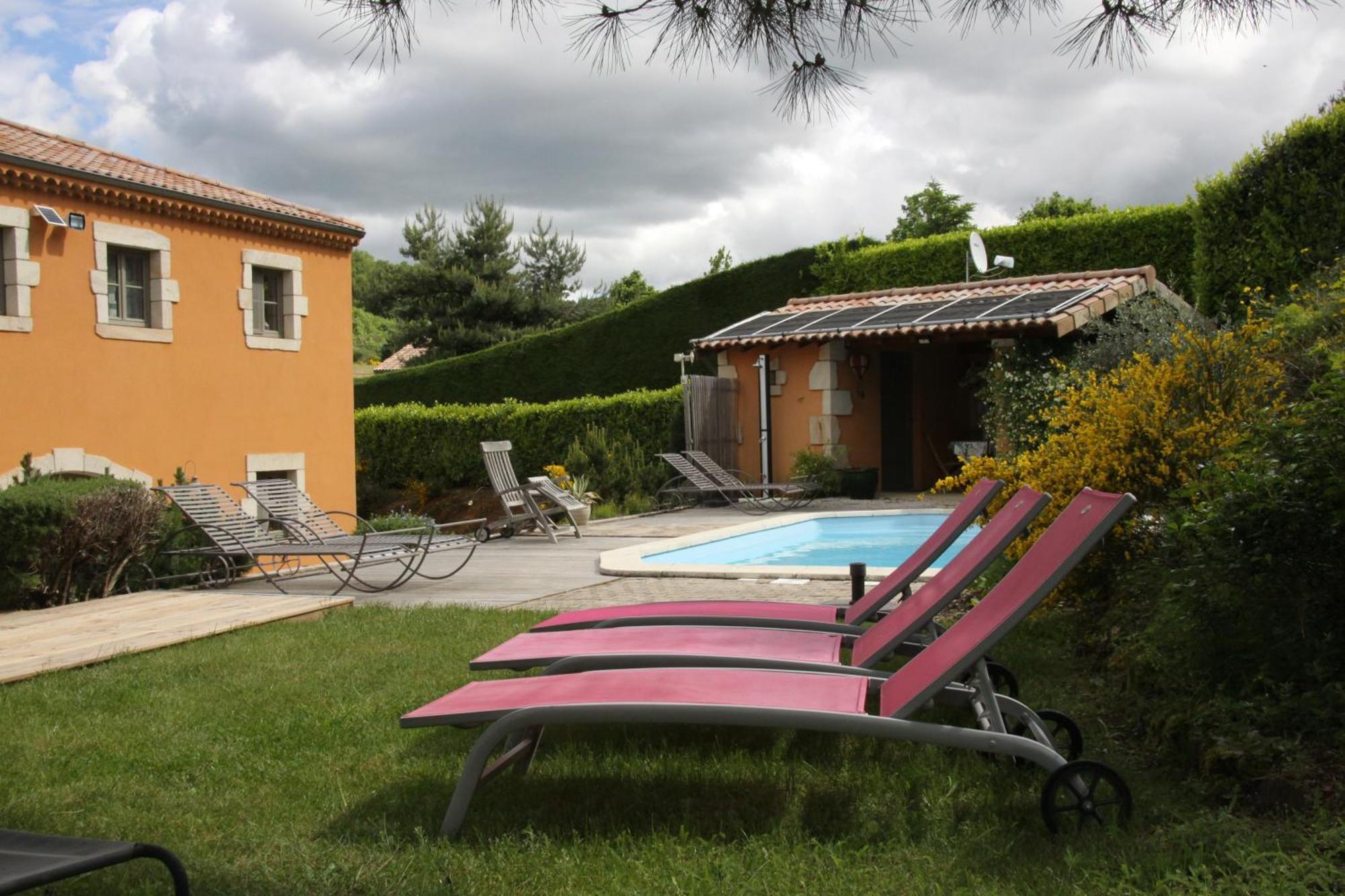 Bed and Breakfast La Bastide De Fontaille Saint-Félicien Esterno foto